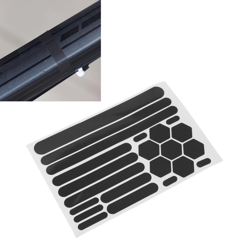 Reflective Helmet Stickers Waterproof High Visibility Strong Adhesion Practical Bendable  Reflective Sticker for Helmet