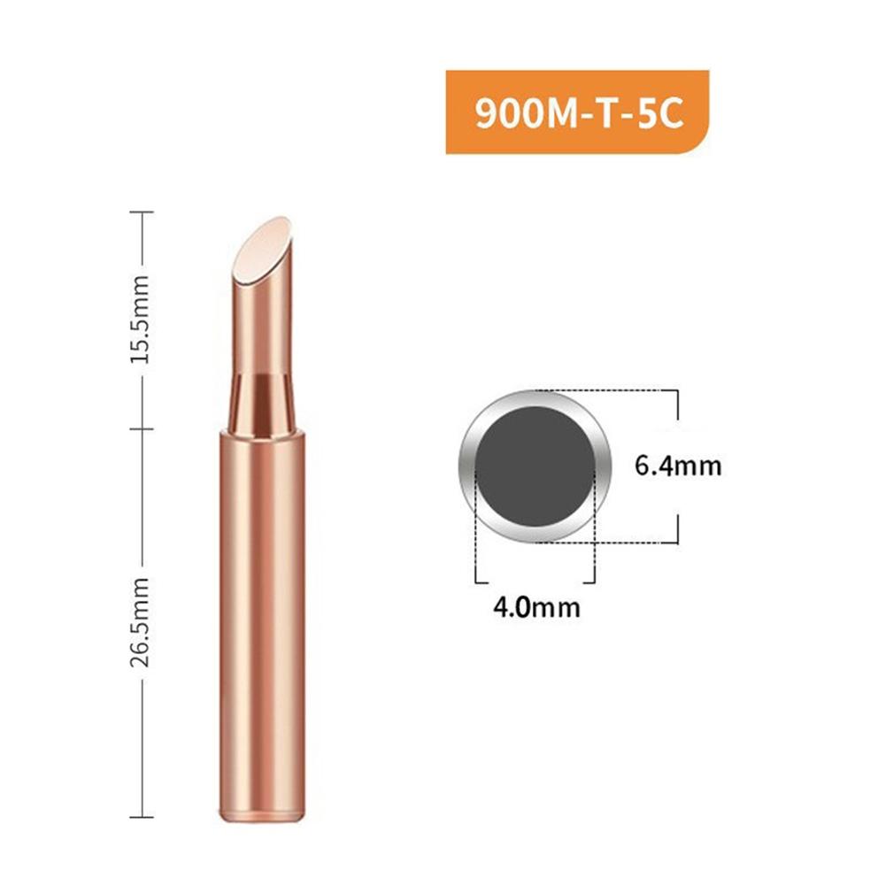 5-teilige Lötspitze 900M-T-5C Bleifreie Lötkolbenspitze
