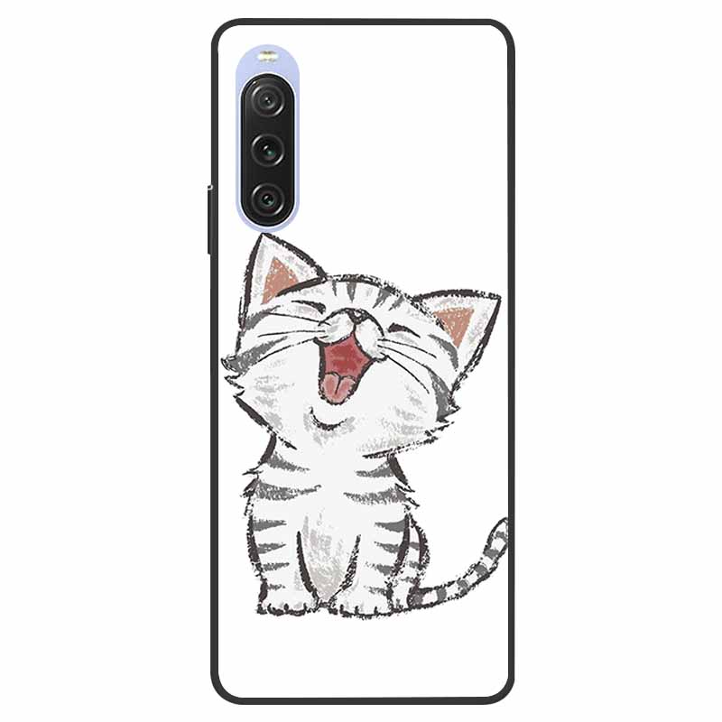 For Sony Xperia 10 V Case Cover Bumper On For Sony Xperia 10 V TPU Soft Silicone Back Cover Xperia10V 10V Cases Coque Fundas
