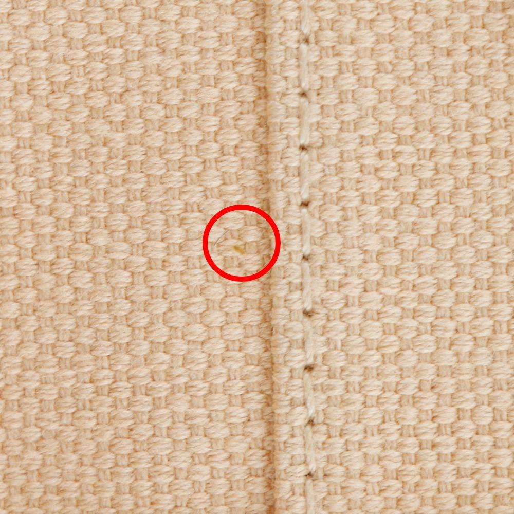 Hermes Bora Bora PM Handbag Orange Canvas Women Used