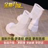 Soft leather short boots women's thick-soled Martin boots 2025 new spring and summer thin flat-bottomed mesh cool boots versatile breathable boots