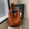 Freizeit College Kurs Damen Kordelzug Schultertasche Pendeln Vielseitig Damen Handtasche Einfarbige Nylonstoff Damen Einkaufstasche