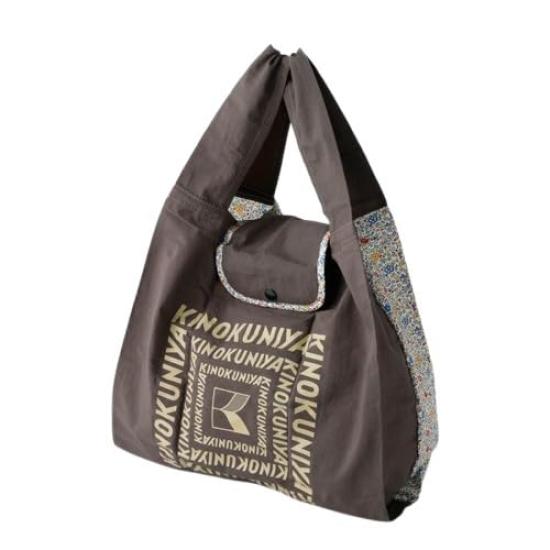 

KINOKUNIYA Liberty Print Small Shopper Eco Bag [Kinokuniya] (Gray (Katie))