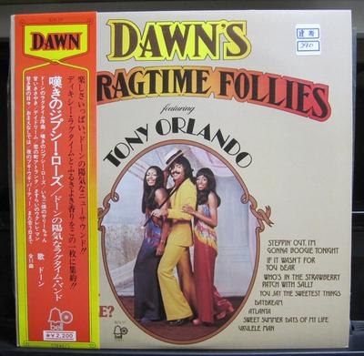 LP Record DAWN, TONY ORLANDO - Dawn's New Ragtime Follies BLPL17 BELL 1973 Japan Soul/Funk Used