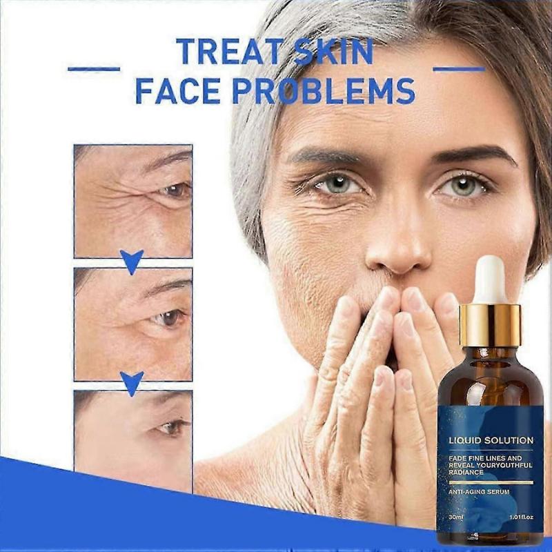 Collagen Wrinkle Removal Liquid Solution Anti-Aging Serum for All Skin Types