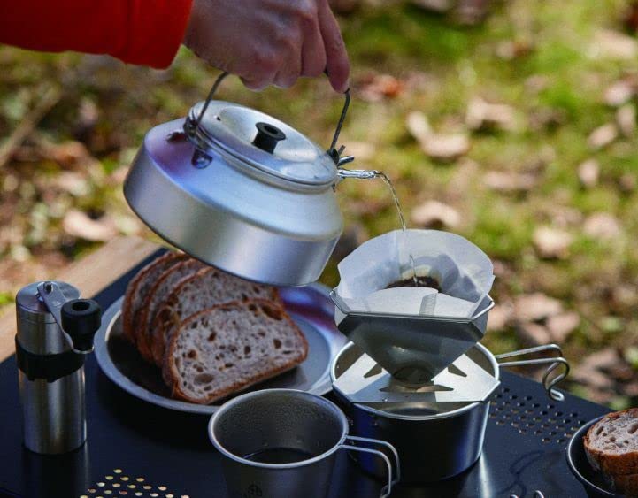 LALPHA Delta Dripper, Foldable and Compact Coffee Dripper, Made In Tsubame-Sanjo