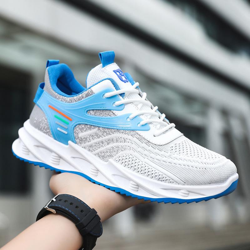 Shoes Men's 2025 Summer New Fashion Korean Version Trend Versatile Casual Sports Shoes Mesh Breathable Trendy Shoes