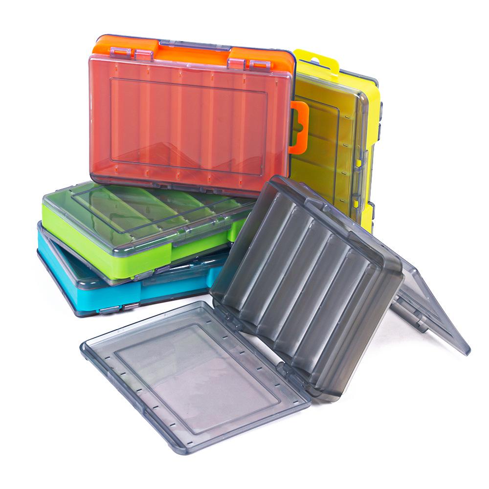 Dual-Sided Multifunctional Lure & Bait Storage Box - Organize Fish Hooks, Artificial & Soft Baits, Fishing Tackle Accessories