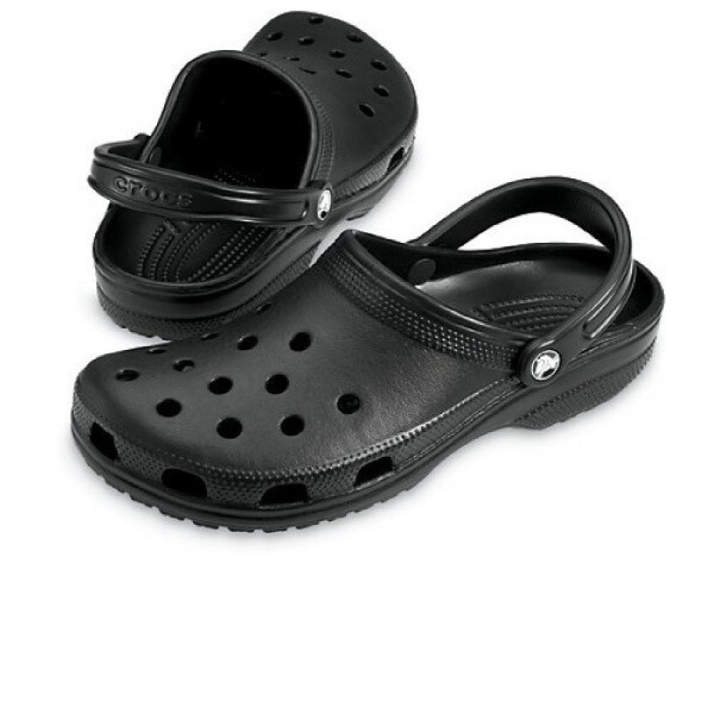 

Crocs 10001 001 Classic Clogs Unisex black m9w11 (270)