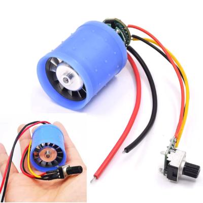 DC 9V 12V 24V 100000RPM Ultra-high Speed Motor Micro Brushless Ducted Fan Aluminum Impeller Hair Dryer Ultra-high Speed Motor
