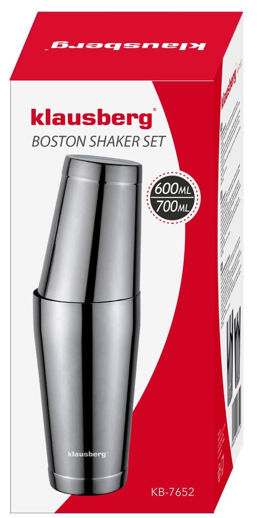 Σέικερ bostoniano TIN TIN για ποτά κοκτέιλ γραφίτης KLAUSBERG KB-7652