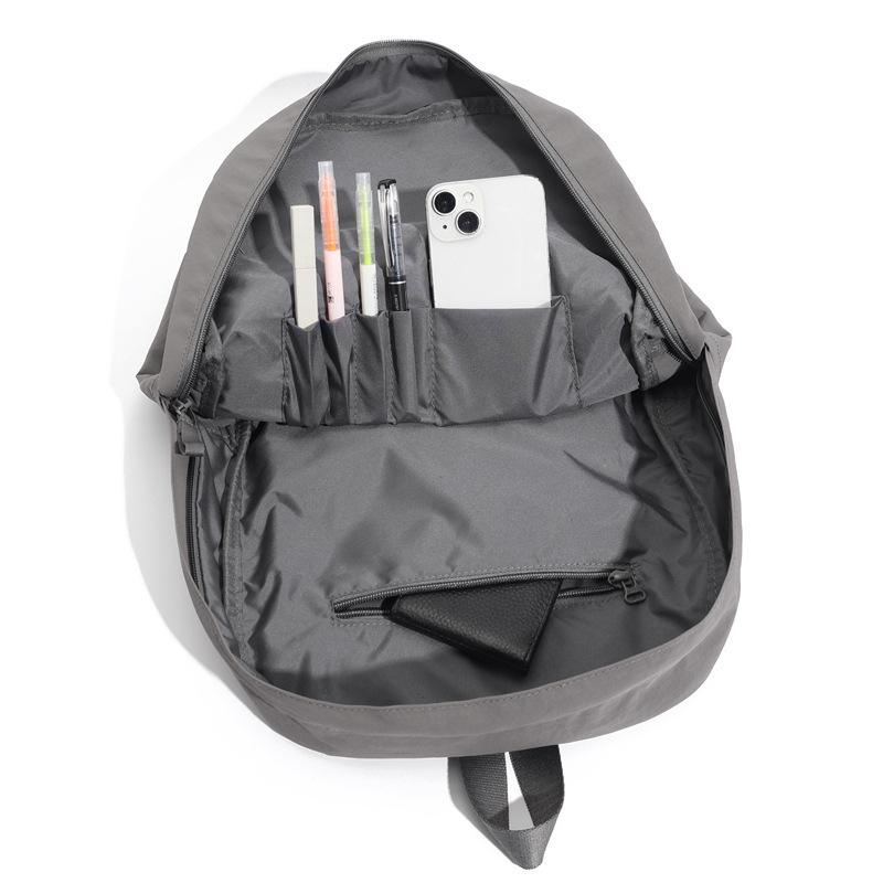 lightweight casual unisex backpack large capacity women's storage travel backpack Fashi Nyl student schoobag backpack