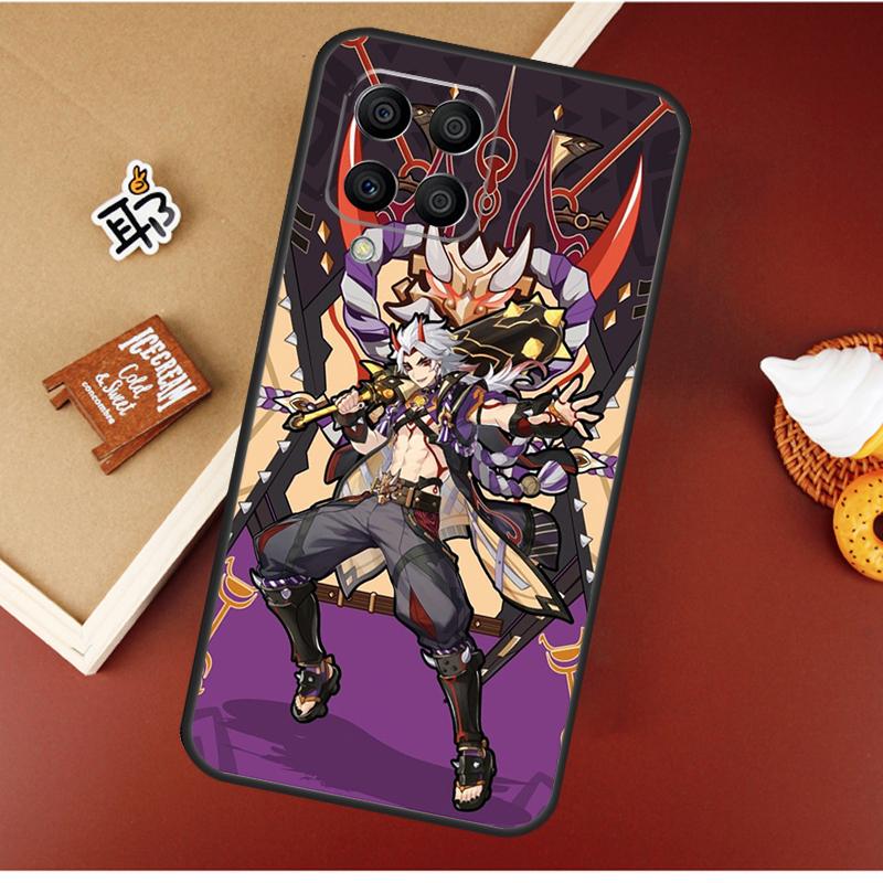Genshin Impact Arataki Itto Case For Samsung Galaxy M16 M36 M56 M06 M52 M32 M12 M54 M34 M14 M35 M55 M15 M11 M31 M13 M53