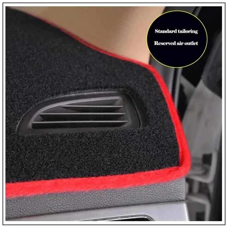 For Skoda Octavia A7 MK3 5E Car Dashboard Cover Mat Avoid Light Pad Instrument Panel Carpet 2015-2017 2018 2019 2020 Accessories