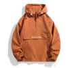 Frühling und Herbst Amerikanische Lockere Halbreißverschlussjacke Paar Workwear Winddichte Wasserabweisende Jacke Herren