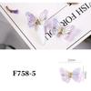 Nail Art Butterfly Jewelry Resin Aurora Color Three-Dimensional  Dynamic Butterfly Super Flash Nail Art Decoration