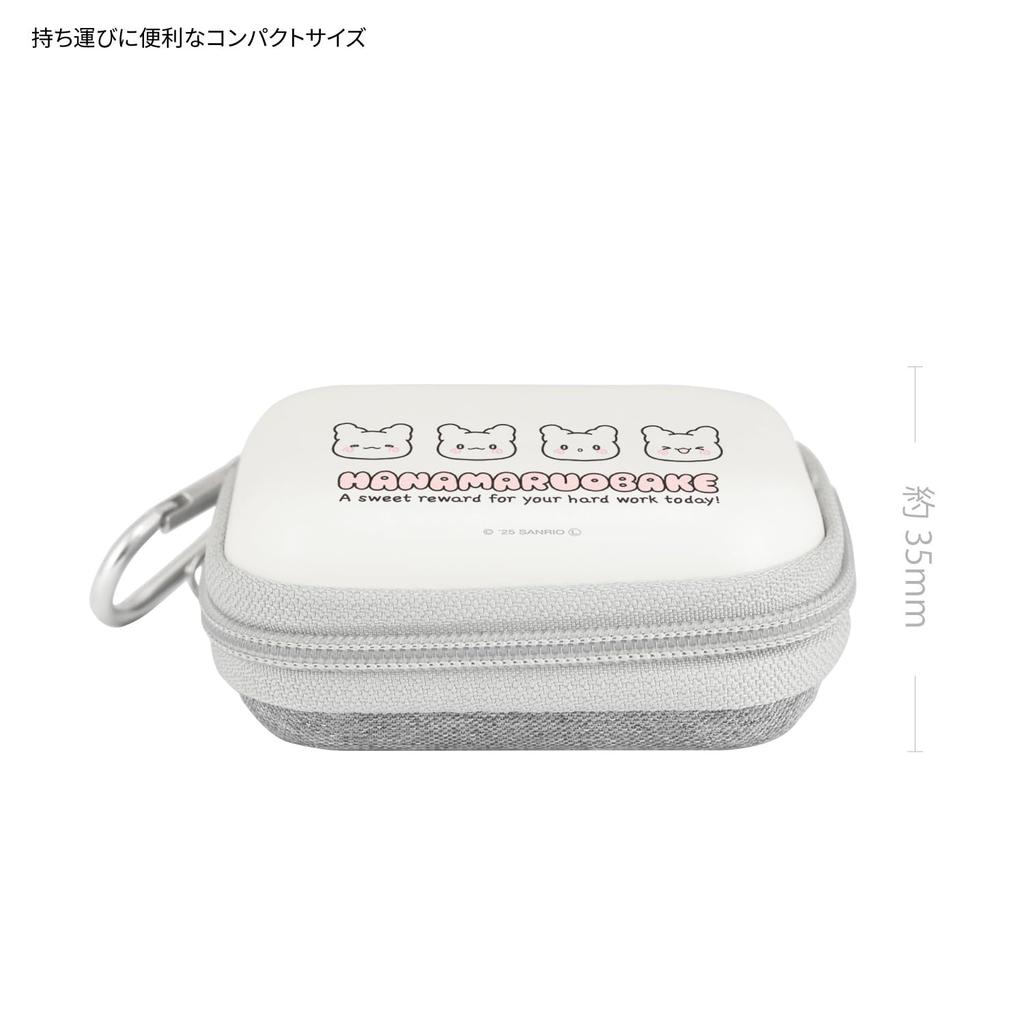 Gourmandise Hanamaru Obake Pastel Sweets Pop Design Gadget Pouch SS Hanamaru Obake SANG-535HO