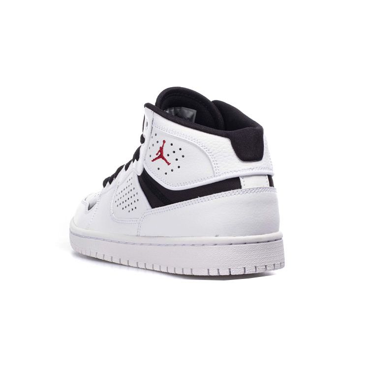 Air Jordan Access GS Bianco Nero Rosso Palestra Scarpe da Basket per Bambini AV7941-101