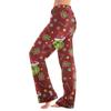 Women  Winter Print Pants Full Length Long Trousers Sports Pants