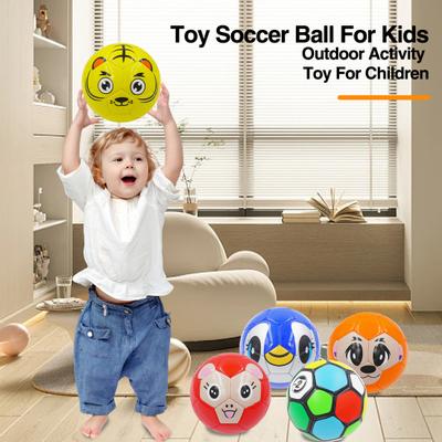 Kids Football Toy Ball Creative Animal Print Design Easter Birthday Gift Thickened Toy