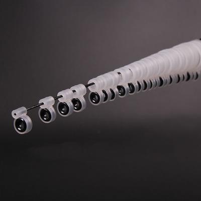 14/22 sztuk zestaw krzemionka Ge żyłka prowadząca pierścień wędki drut silikonowy pierścień różnej wielkości 0.9-22mm sprzęt wędkarski akcesoria