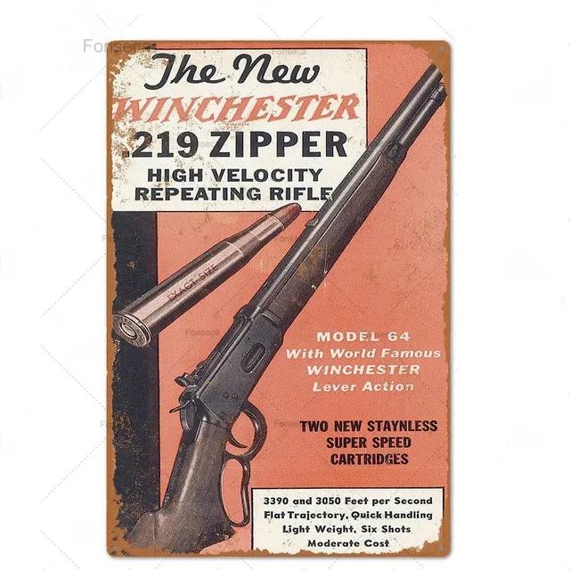 Hunting Tin Sign Plaque Metal Vintage Retro Metal Sign Wall Decor for Man Cave Gun Shop Decorative Metal Plate Hunter Gift