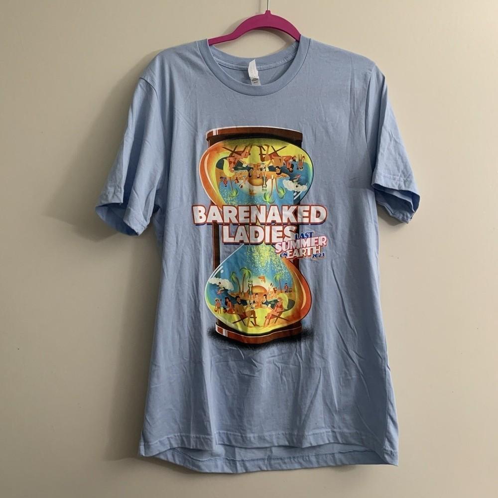 Barenaked Ladies Blue Summer Tour 23 Short Sleeve Cotton T-shirt Size S-5XL M599 Unisex T-Shirt XL