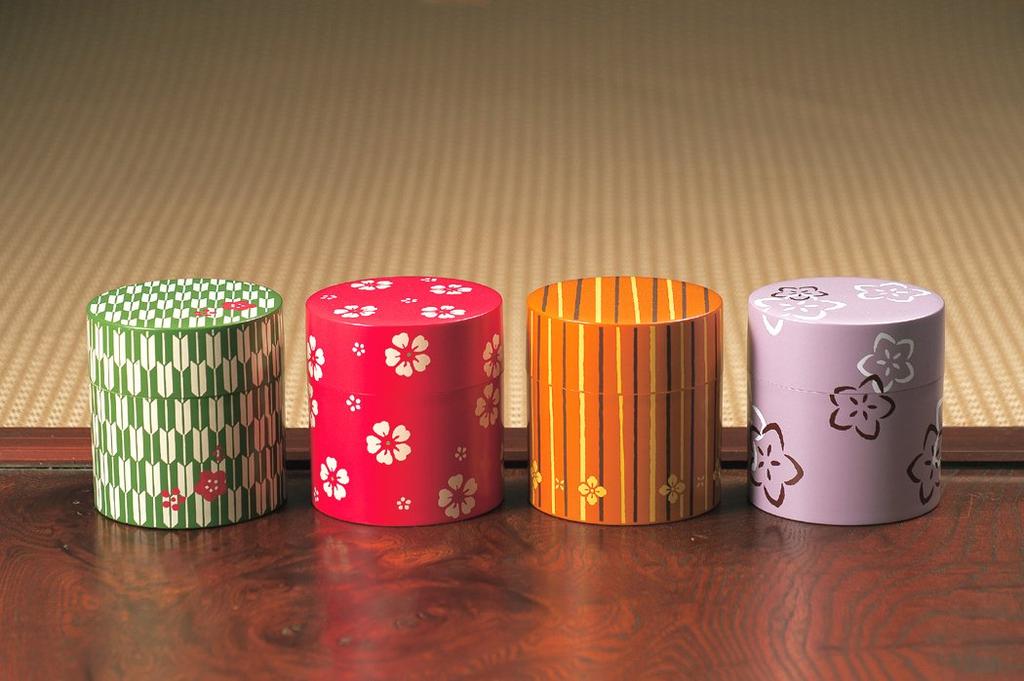 Tatsumiya Tea Cherry Blossom H9 56856 Caddy, Rabbit, Size Approx. 8.7