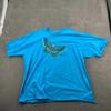 Vintage Disney Pooh T Shirt Unisex One Size 26/28 Blue Lepidoptera Butterfly