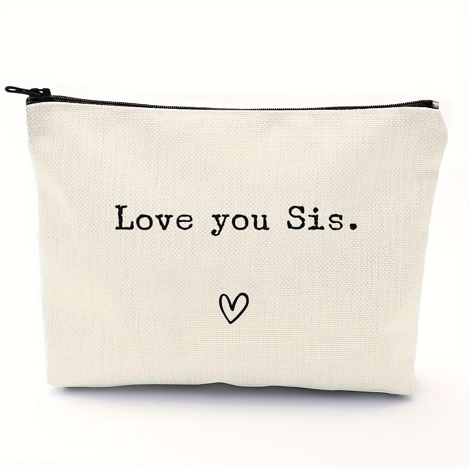 

Дамы, косметичка, дорожная сумка для хранения, подарок для хороших друзей, сумка-письмо, с возможностью печати логотипа, дорожная косметичка, свадебный сувенирный пакет