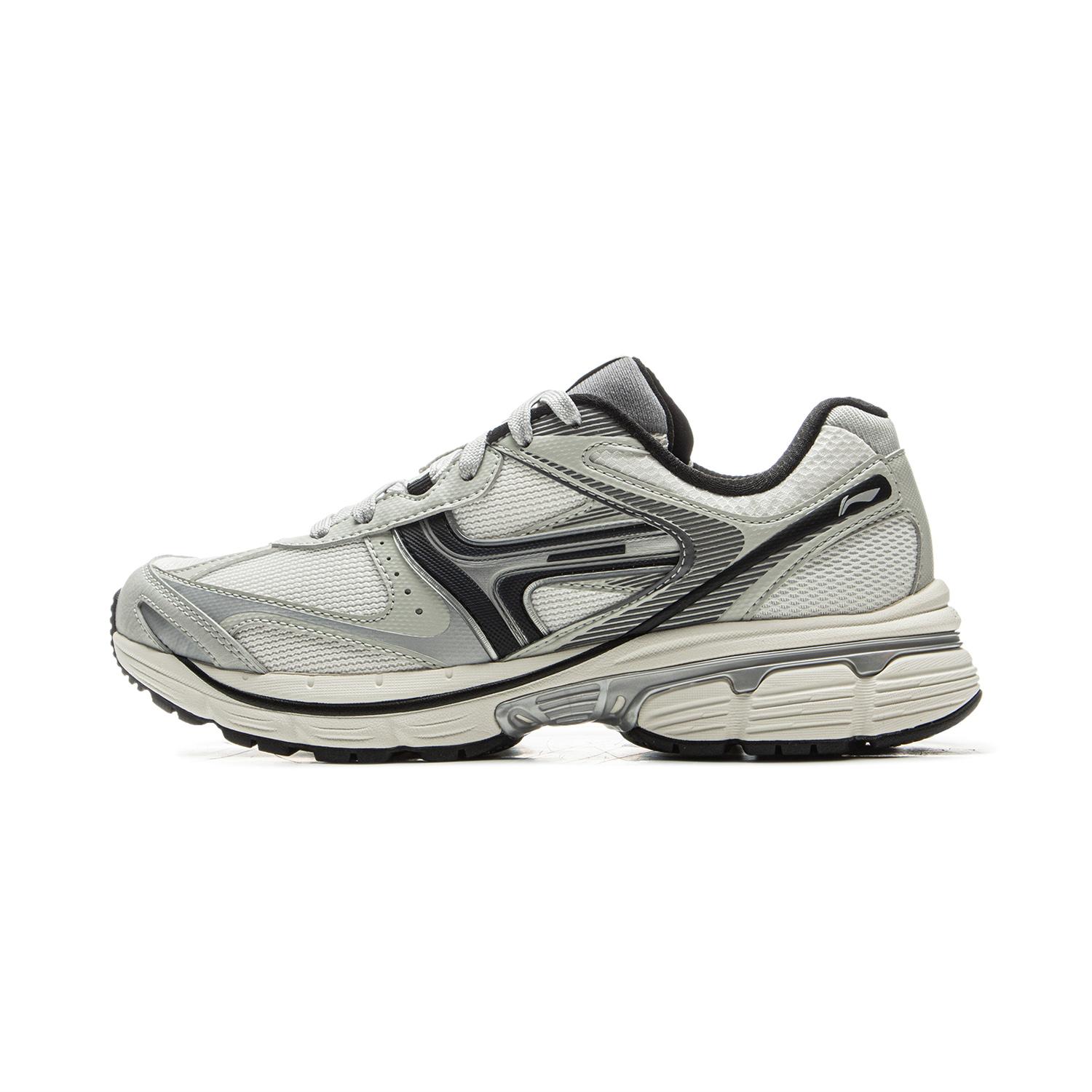 

new LiNing Pentium P1000 Anti-Slip Wear-Resistant Low-Top Running Shoes Women s Gray White 36