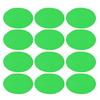 12pcs 19cm Soccer Training Marker Discs Non Slip Bright Colors Lightweight Round Marker Disc Green