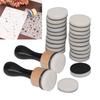 ZK40 Ink Blending Tool Ink Paints Mixing Blending Tool with 24 Replacement Foam Pads for Scrapbooking Craft Rubber Stamping