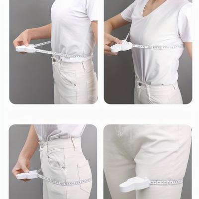1 pièce, Règle tridimensionnelle Rétracte automatiquement Règle de taille en Y Mètre ruban Fitness Sports Mesure du tour de corps Souple