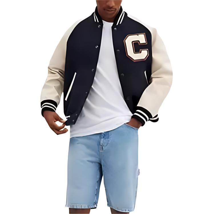 COACH Jackets & Coats Men's Marine Blue CU367-X7G