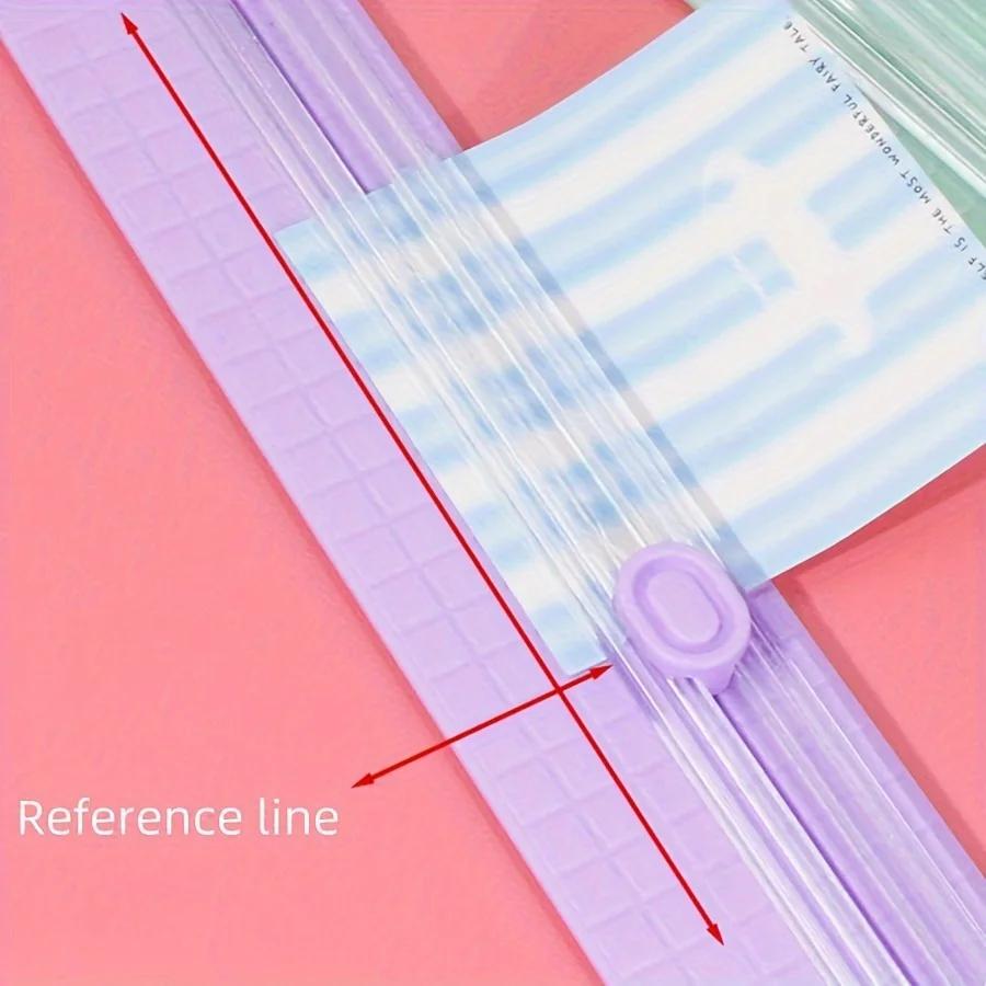 1PC Portable A3/A4 Paper Cutter Trimmer, Uncharged Manual Cutting Tool Made with Durable Plastic, School, Home, and Office Use