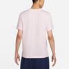 T-shirts Heren Schuimroze Ronde Hals Normale Rechte Pasvorm DR7816-663