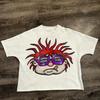 Chic American Anime Cartoon Street Hiphop Cotton Unisexs Summer Fashion Loose Graphic T Shirts Streetwear Harajuku Unisex Tops