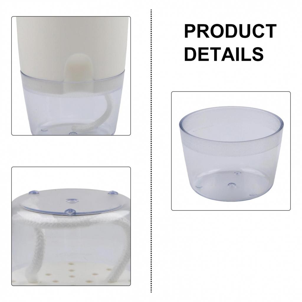 Plant Pot 8.8cm X 6.8cm X 11.6cm Plant Pot Self Watering