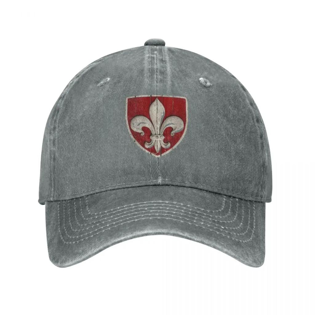 FrenchFleur De Lis HeraldicShield Baseball Cap Luxury Cap Designer Hat Women Hats Men'S