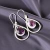 Amethyst Gemstone 925 Sterling Silver Jewelry Handmade Drop/Dangle Earrings1.70" EE-96-8