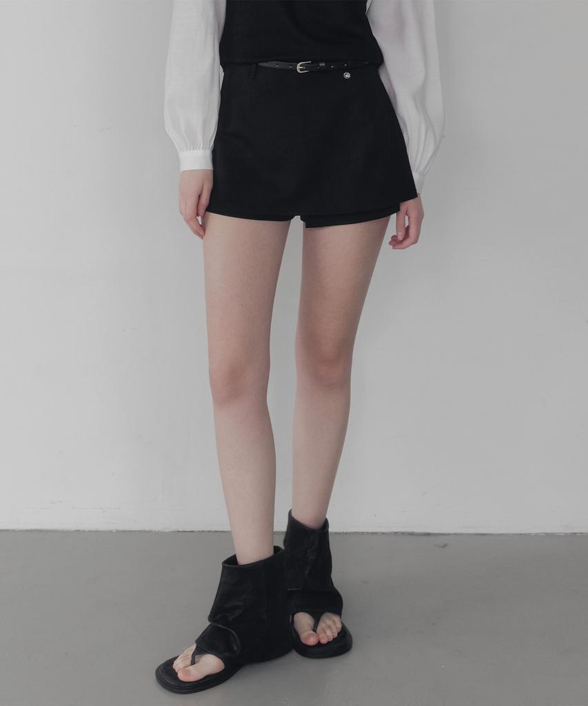 Teuwi Recon Basic Mini Skirt Shorts (Belt Set)