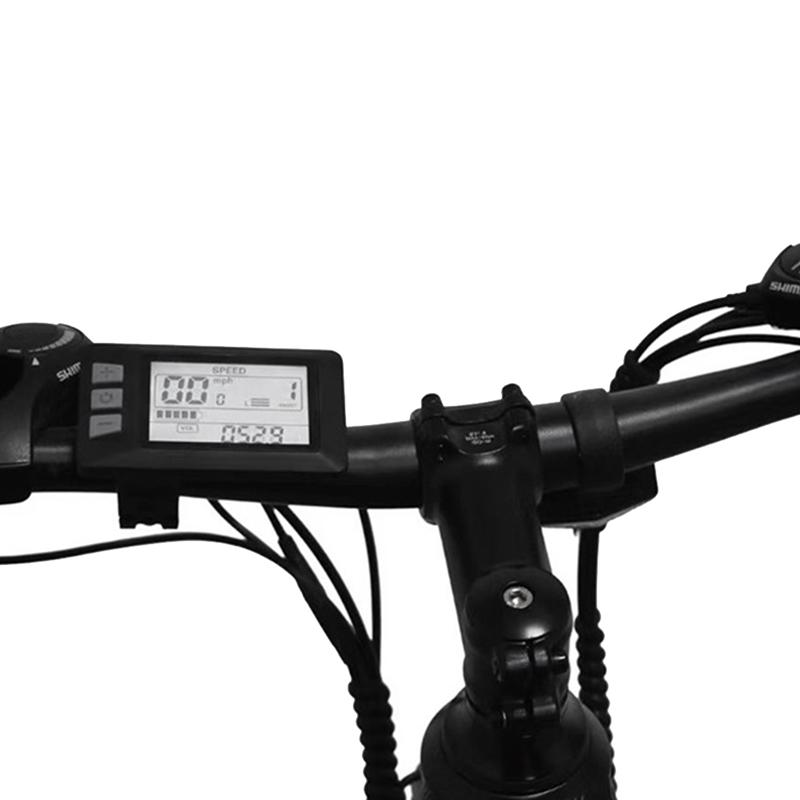 P3H Electric Bike Meter Display Panel Meter Display 24V 36V 48V 60V For Electric Scooter (6PIN)