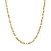 Punk Mode Figaro Gliederketten 4mm Gold Silber Farbe Edelstahl Kette Halsketten Für Männer Frauen Vintage Schmuck Geschenk XL300-4