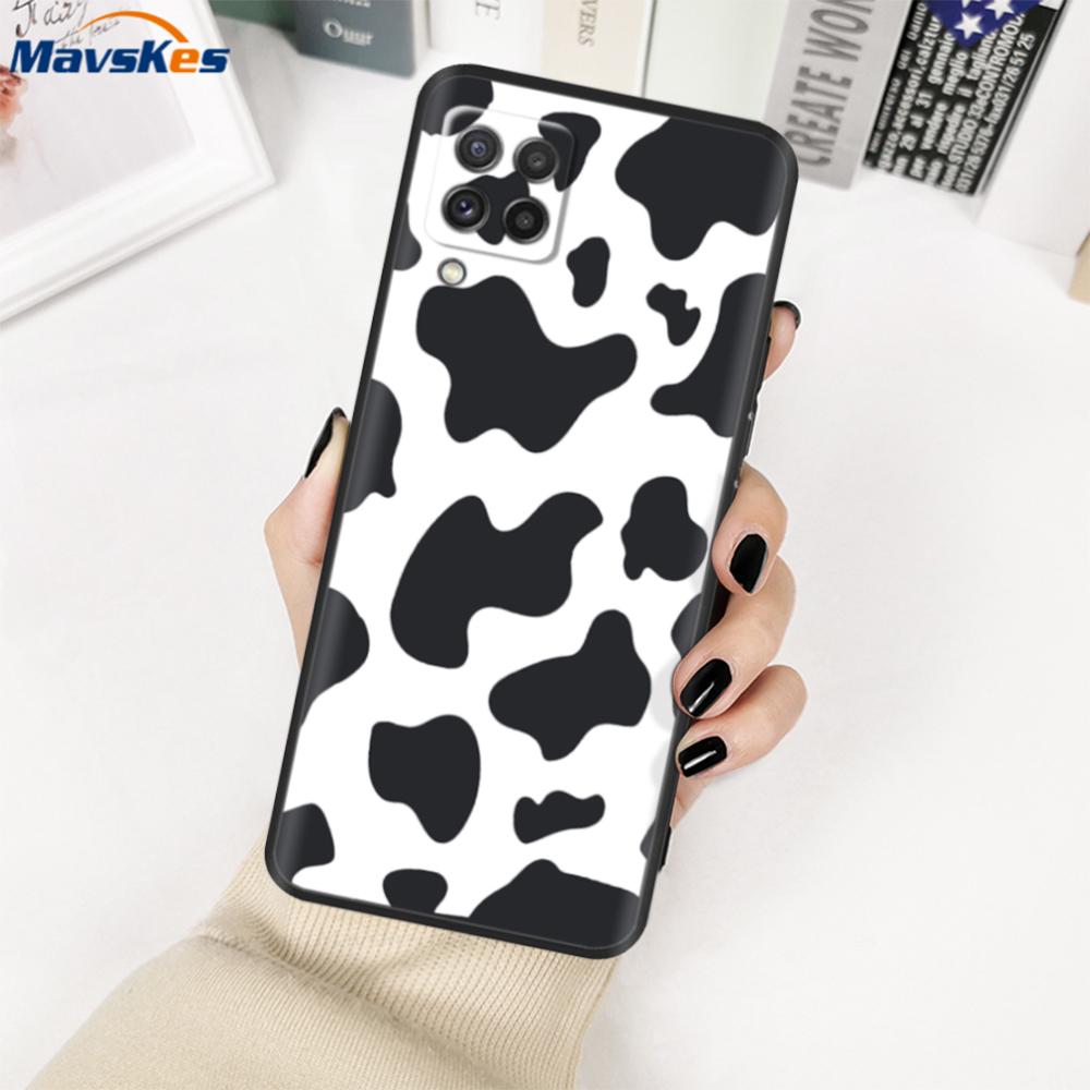 For Samsung Galaxy M22 Case SM-M225FV Black Bumper Soft TPU Cover For Samsung M32 4G M325FV Case Silicone M 22 M 32 Fundas Cute