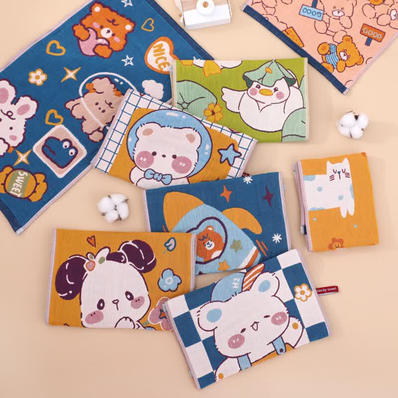 Cartoon Gauze Children's Towel