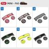 3pcs Union Jack Water Cup Mat Storage Groove Mat Set Interior For BMW Mini Cooper S JCW F54 F55 F56 F57 F60 Countryman Clubman
