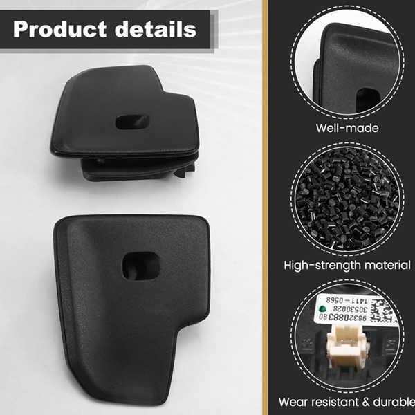 

Shift Paddle Pair for Peugeot C4X, Citroen Versailles (Part #9832088180, 9832088380) None