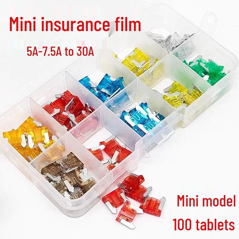 Mixed Car Fuse Pack: Medium, Small, and Mini, 5A-40A