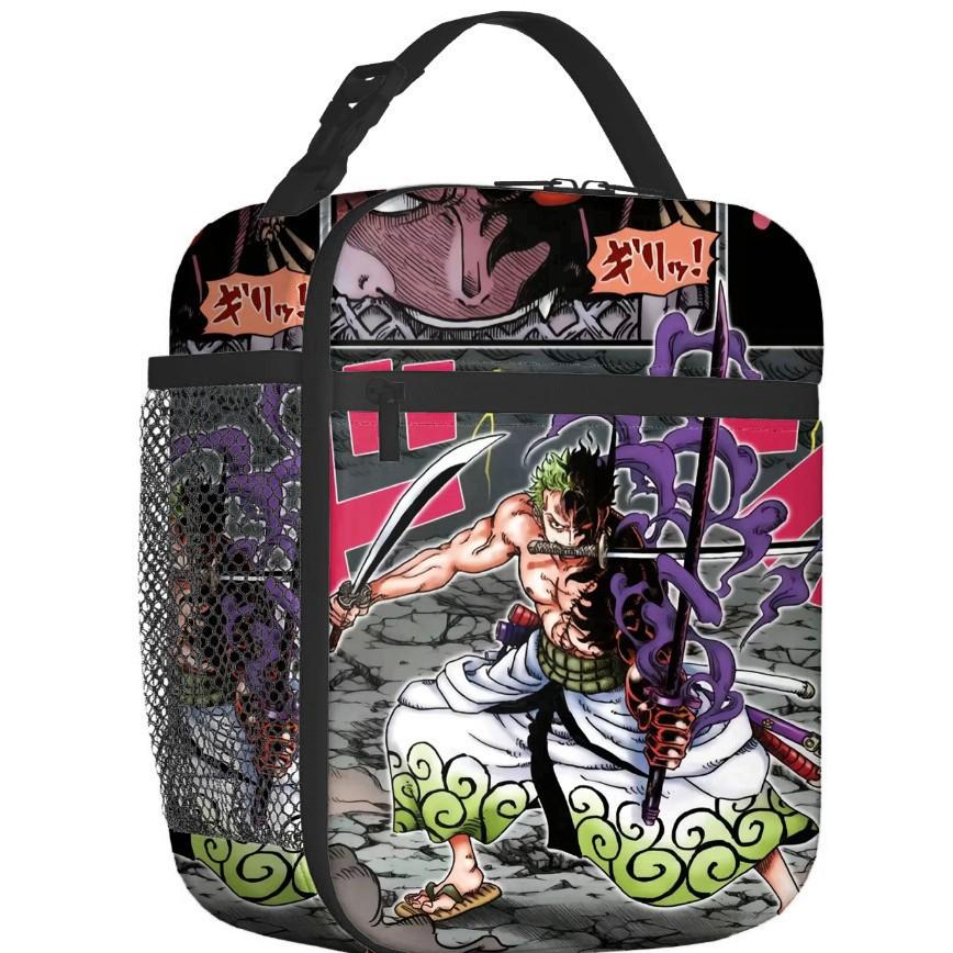 Cartoon Animation Lunch Bag Children'S Fully Printed 3D Digital Thermal Insulation Bag Portable Outdoor Picnic Bag